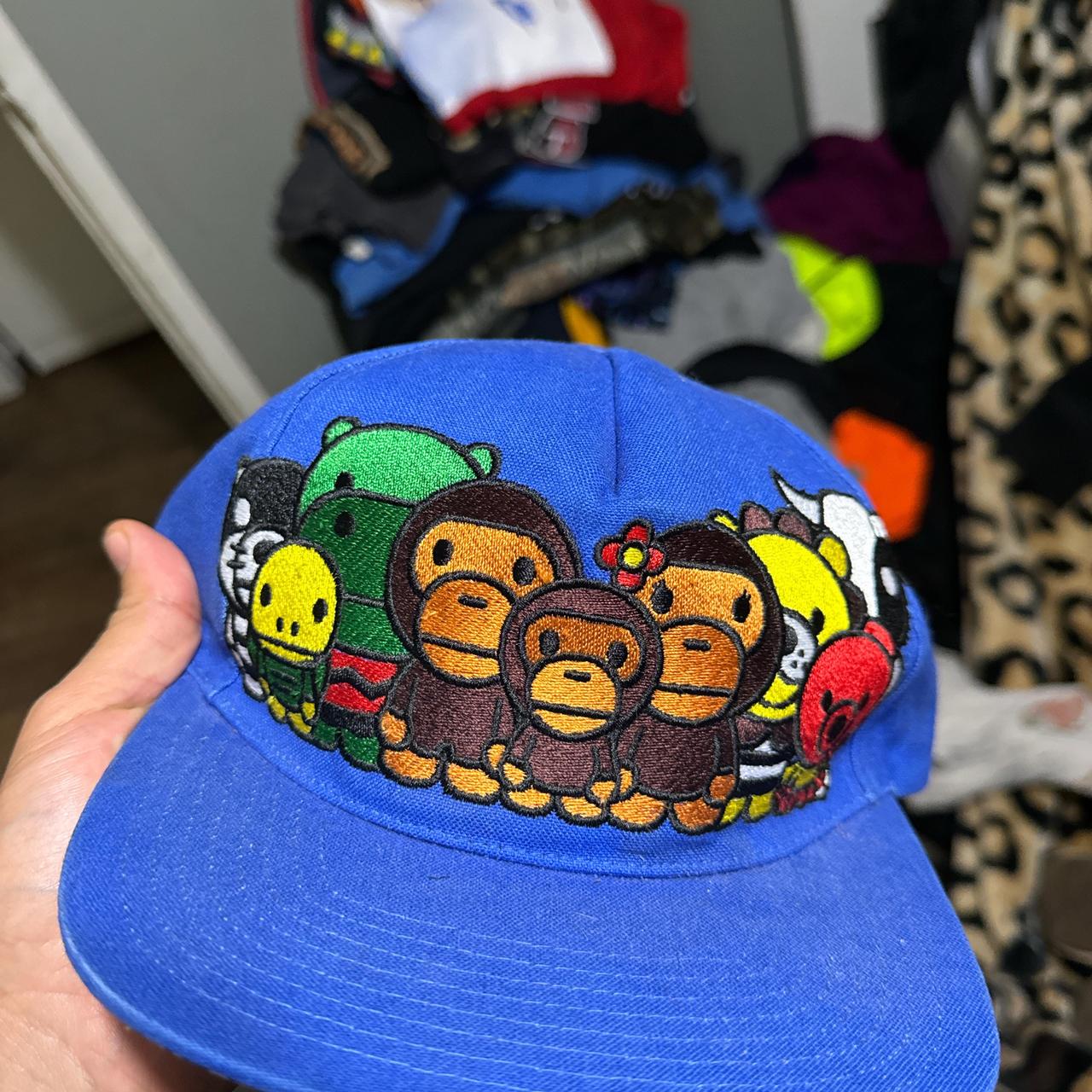 Bathing ape, baby Milo hat. Blue colorway been in...