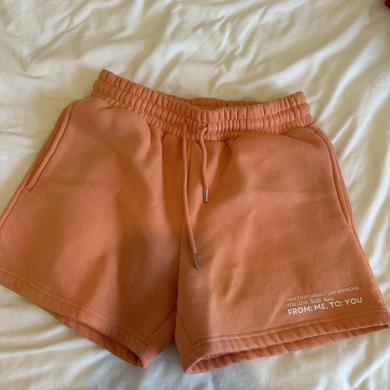 Women's Orange Shorts Depop