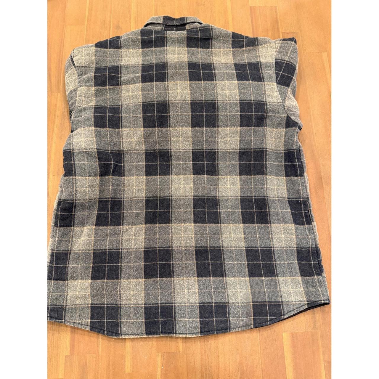 Basic Editions Men's Lightweight Jacket - Blue/Gr… - image 5