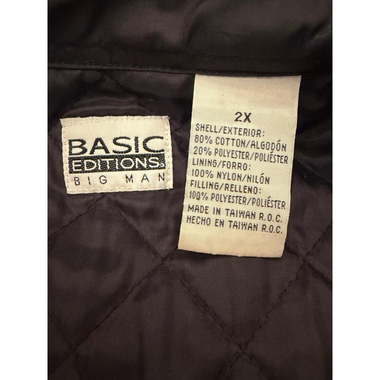 Basic Editions Men's Lightweight Jacket - Blue/Gr… - image 7