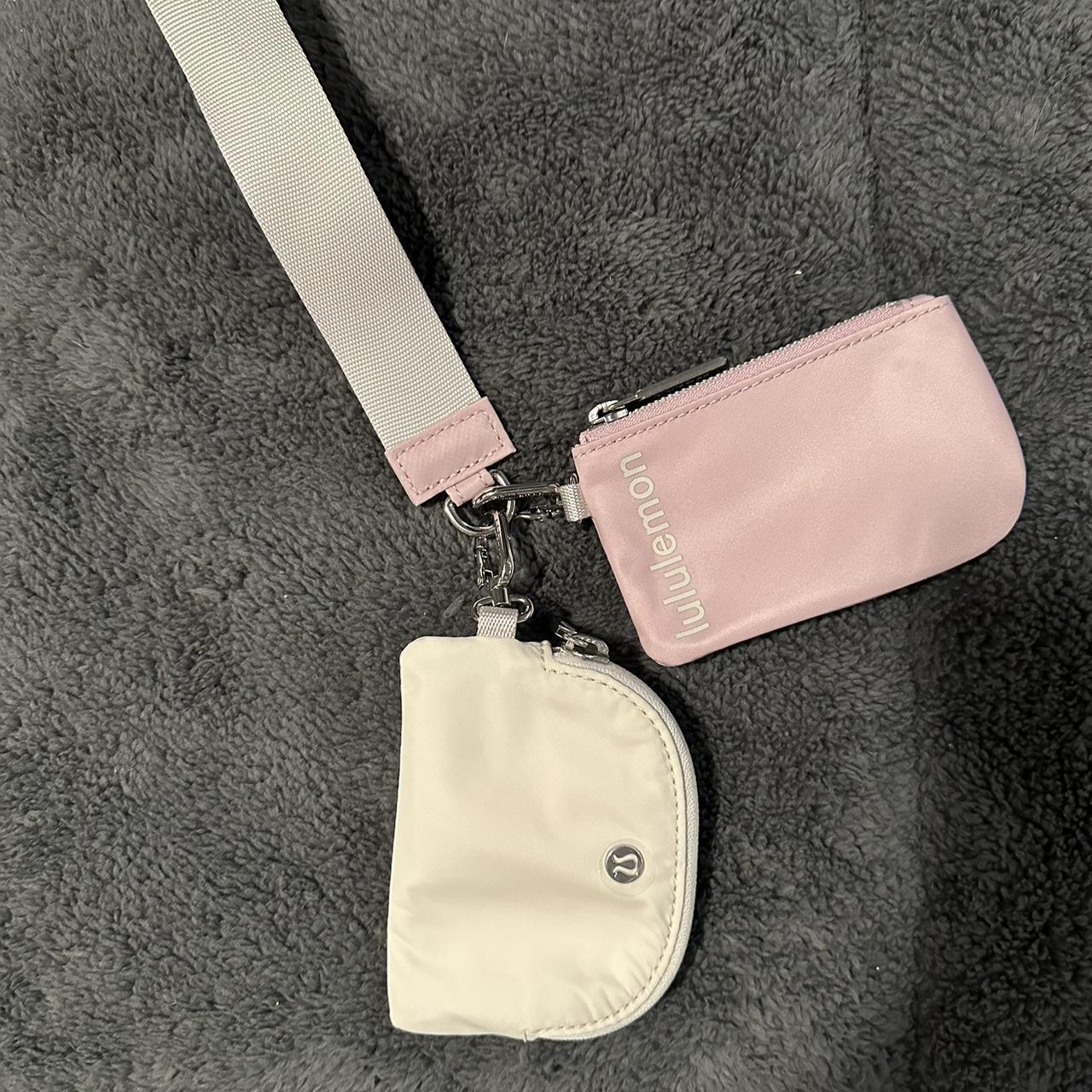 lululemon keychain with small pouches wonderful... - Depop