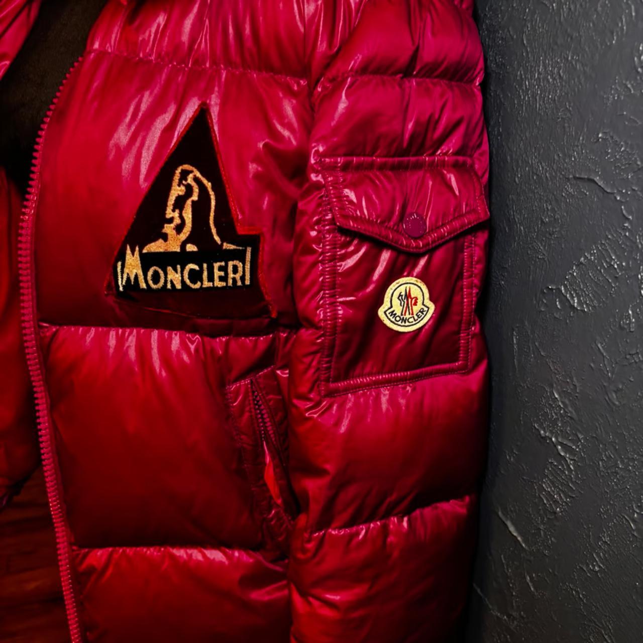 Moncler Coat Moncler Coat Size Used In Fair Depop