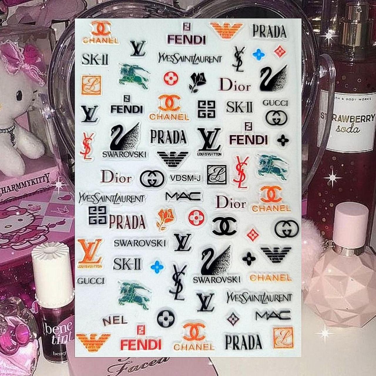 Nail Art Stickers Logo stickers COUPLE OF THE... - Depop