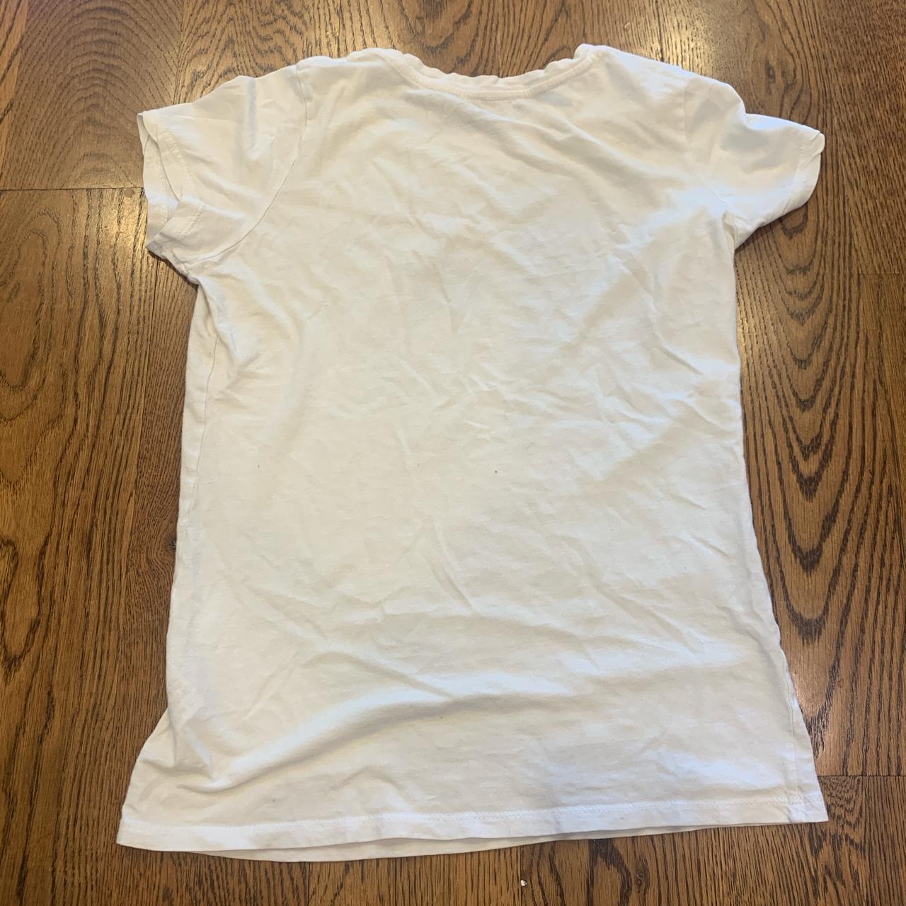 Converse Women's White T-shirt | Depop
