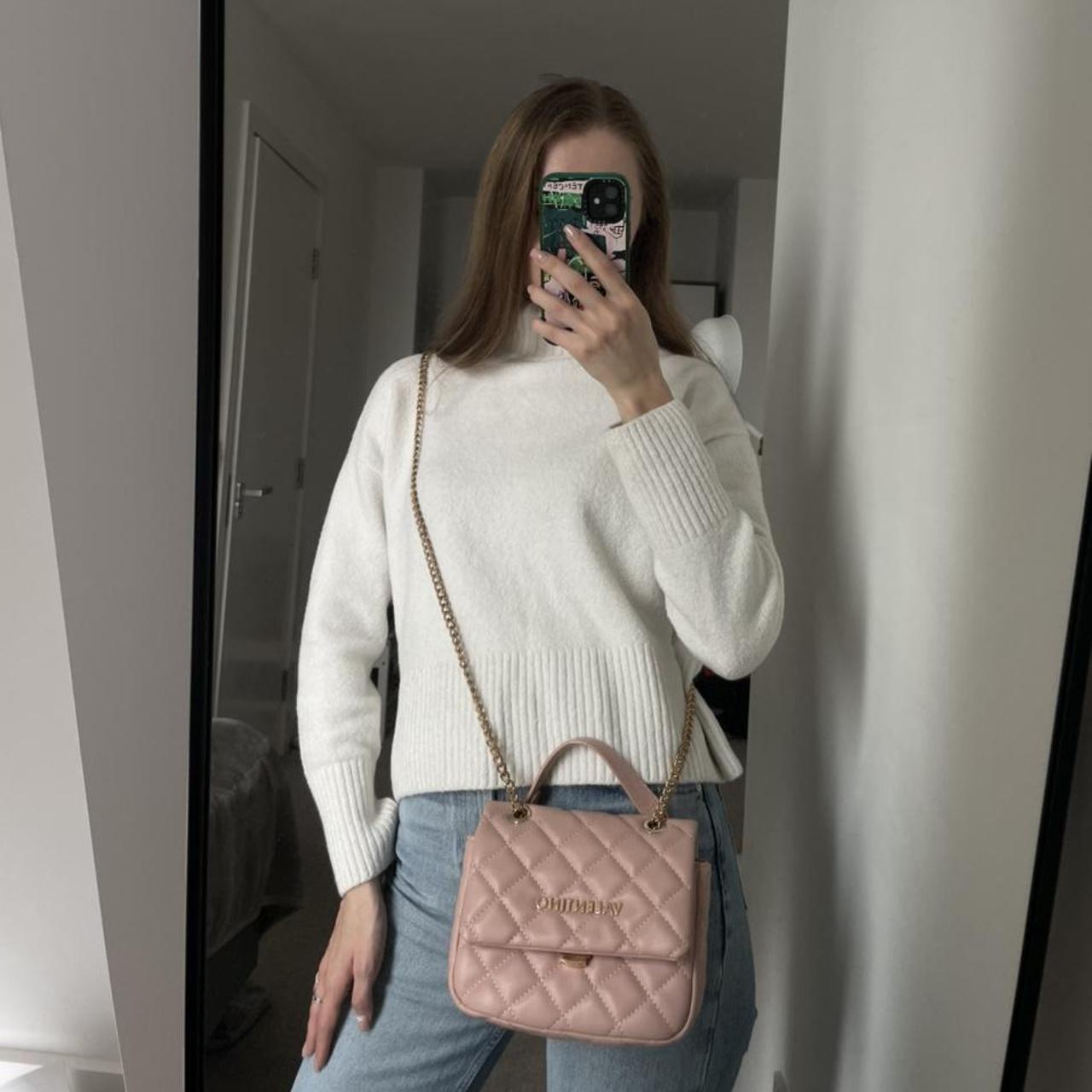 【Mario Valentino】Vacation コットン トート アイボリー/送込 Mario Valentino_Valentino Bags(マリオヴァレンティーノ_
