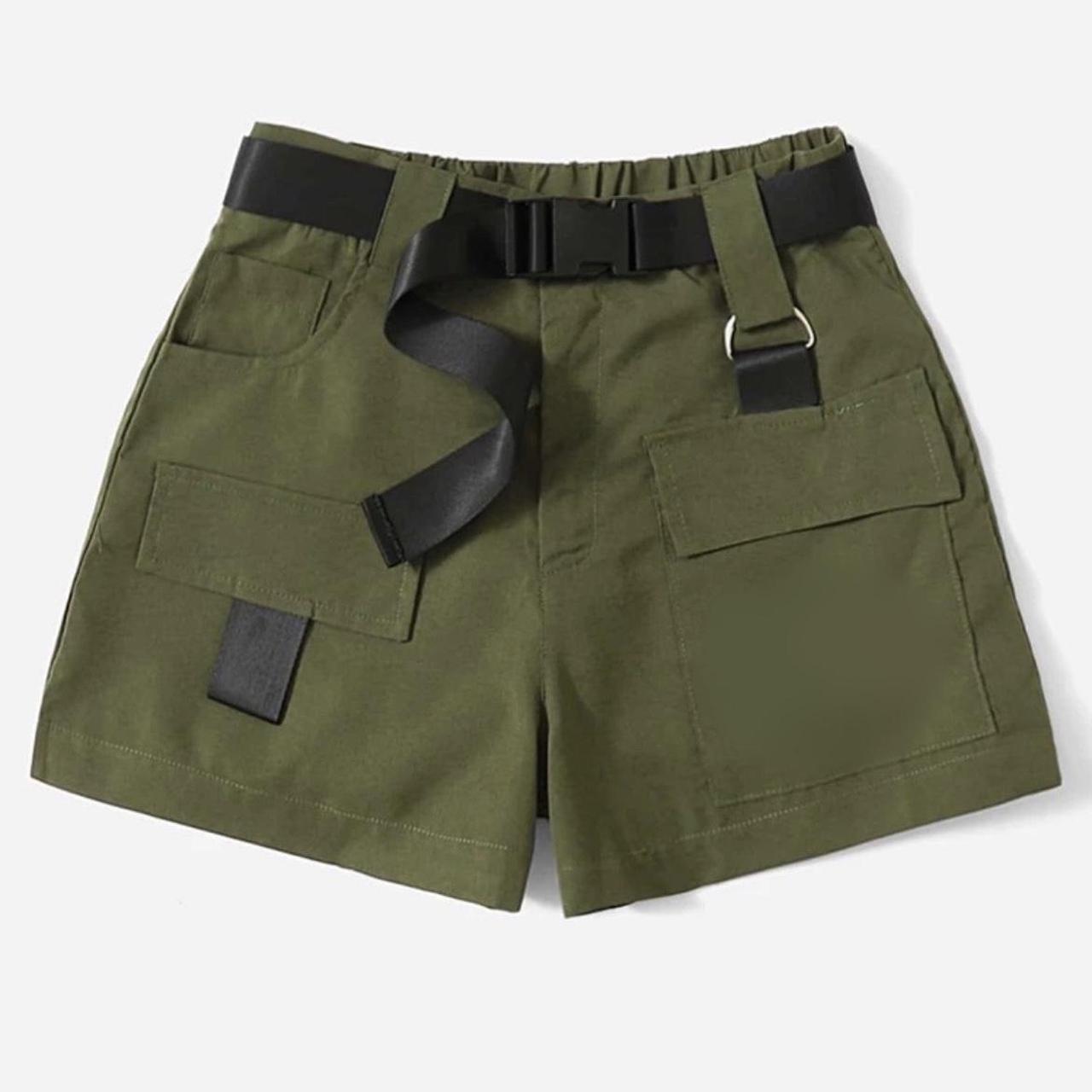 Women's Green Shorts Depop