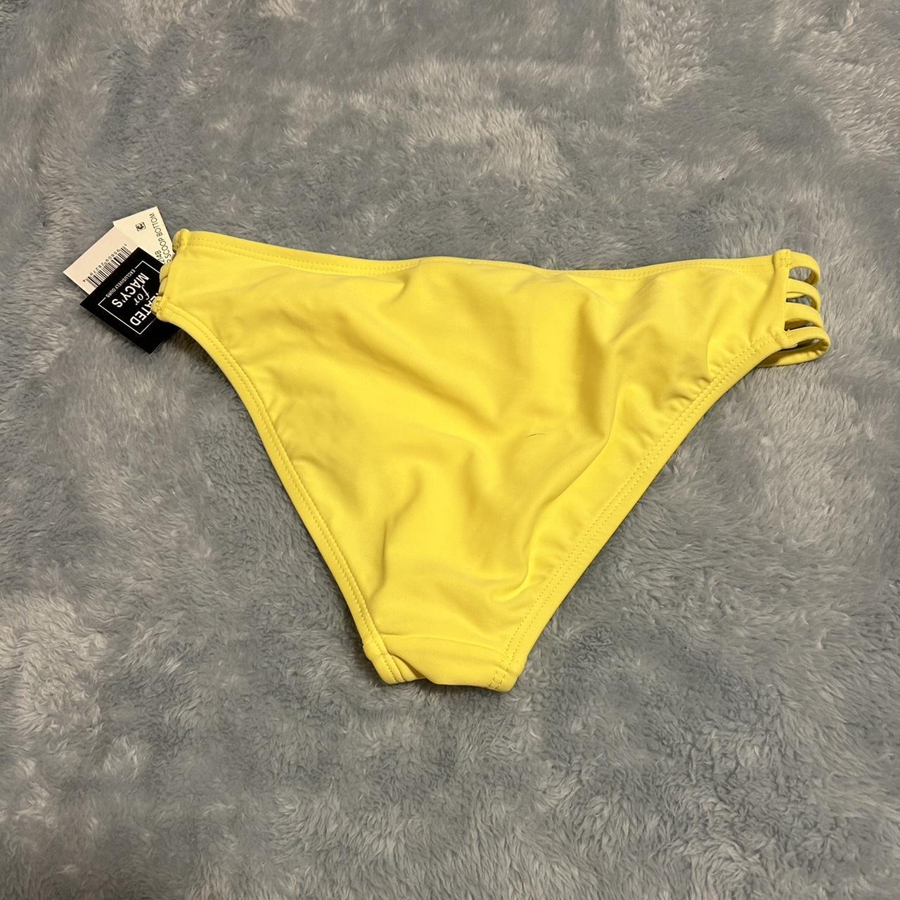 California Waves Women's Yellow Bikini-and-tankini-bottoms (2)