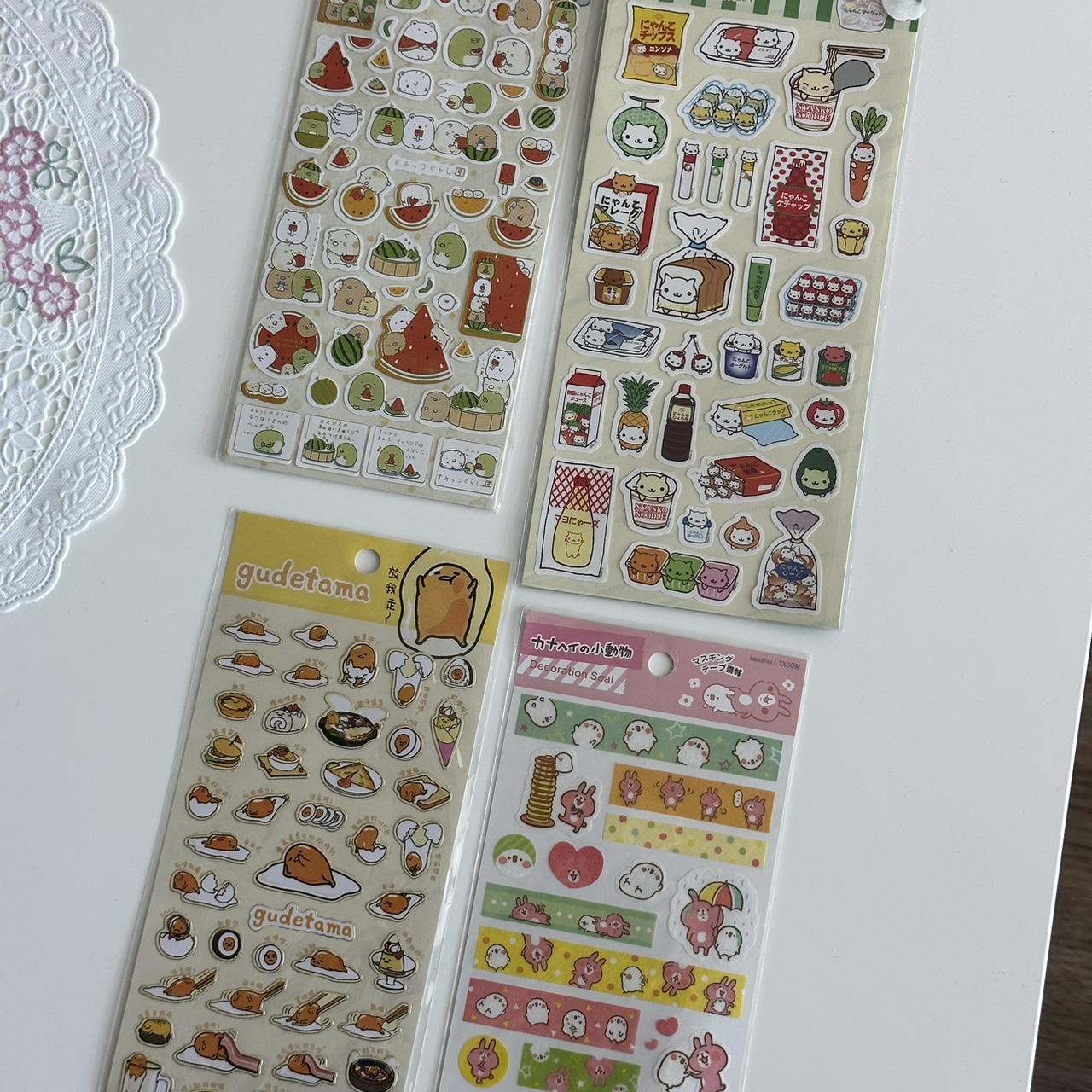 KAWAII SANRIO SANX STICKER SHEETS (Pack of... - Depop