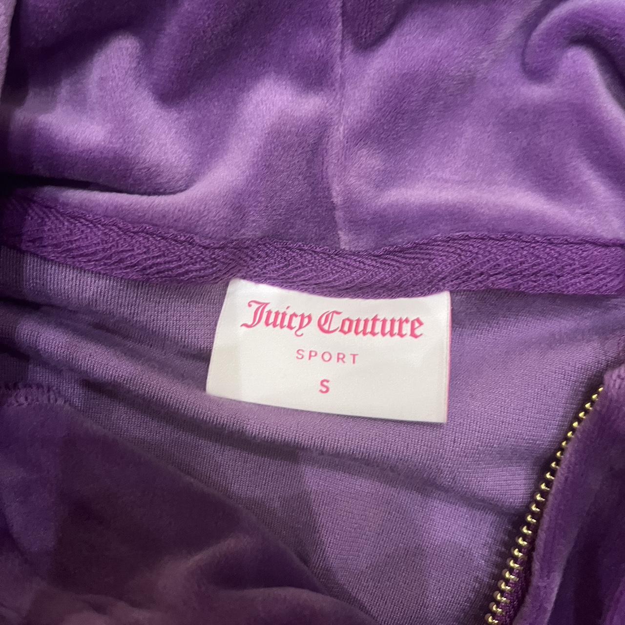 PURPLE JUICY COUTURE ZIP UP Amazing condition,... - Depop