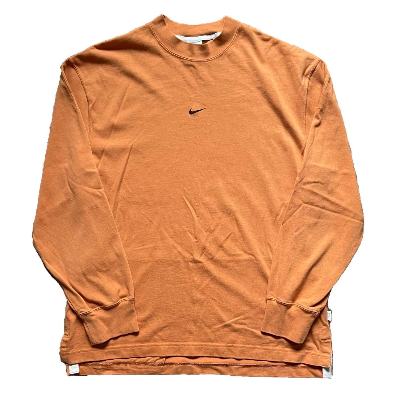 mens nike orange shirt