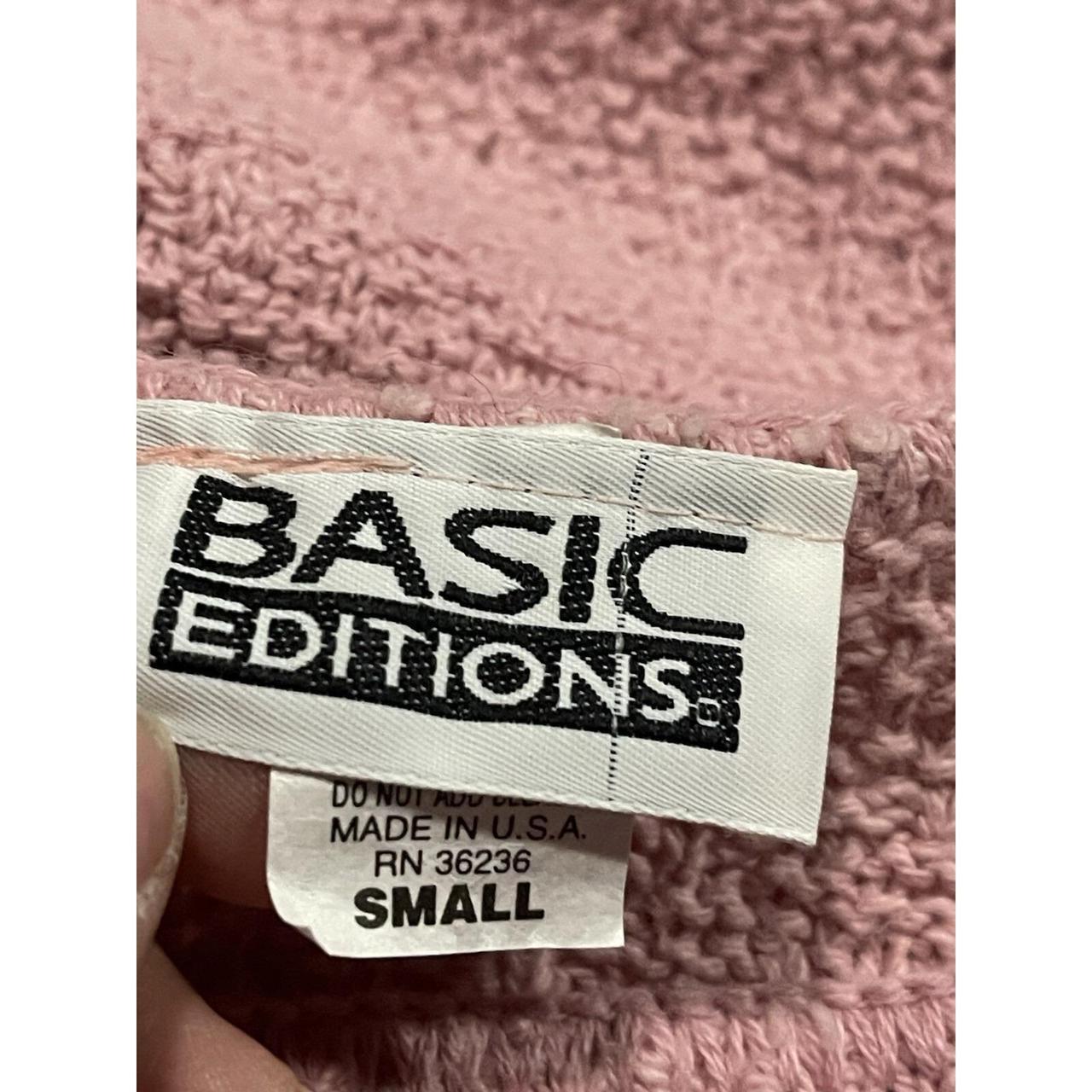 Basic Editions Women's Sweater - Pink - S – Basic… - image 7