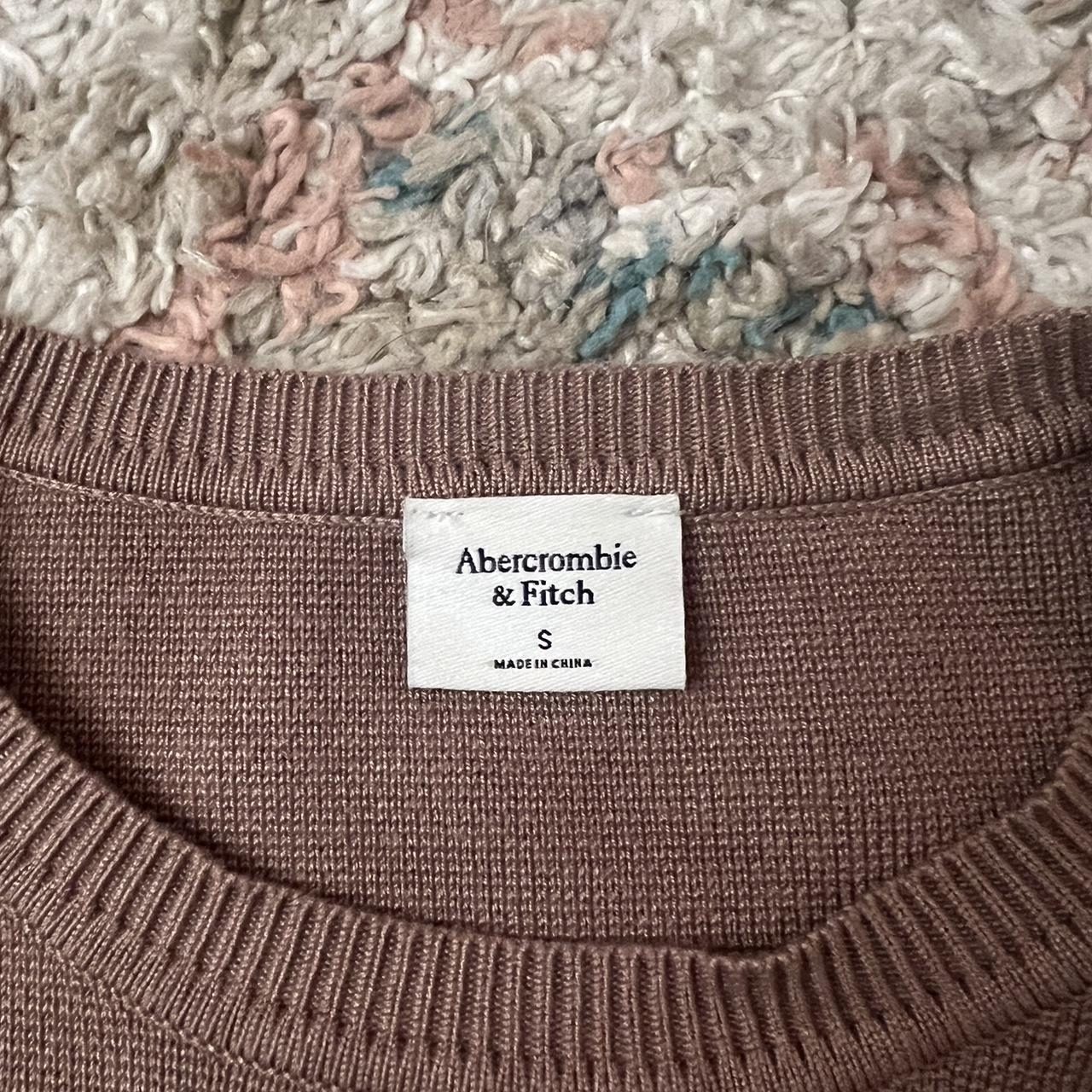 Abercrombie & Fitch Women's Brown Jumper | Depop