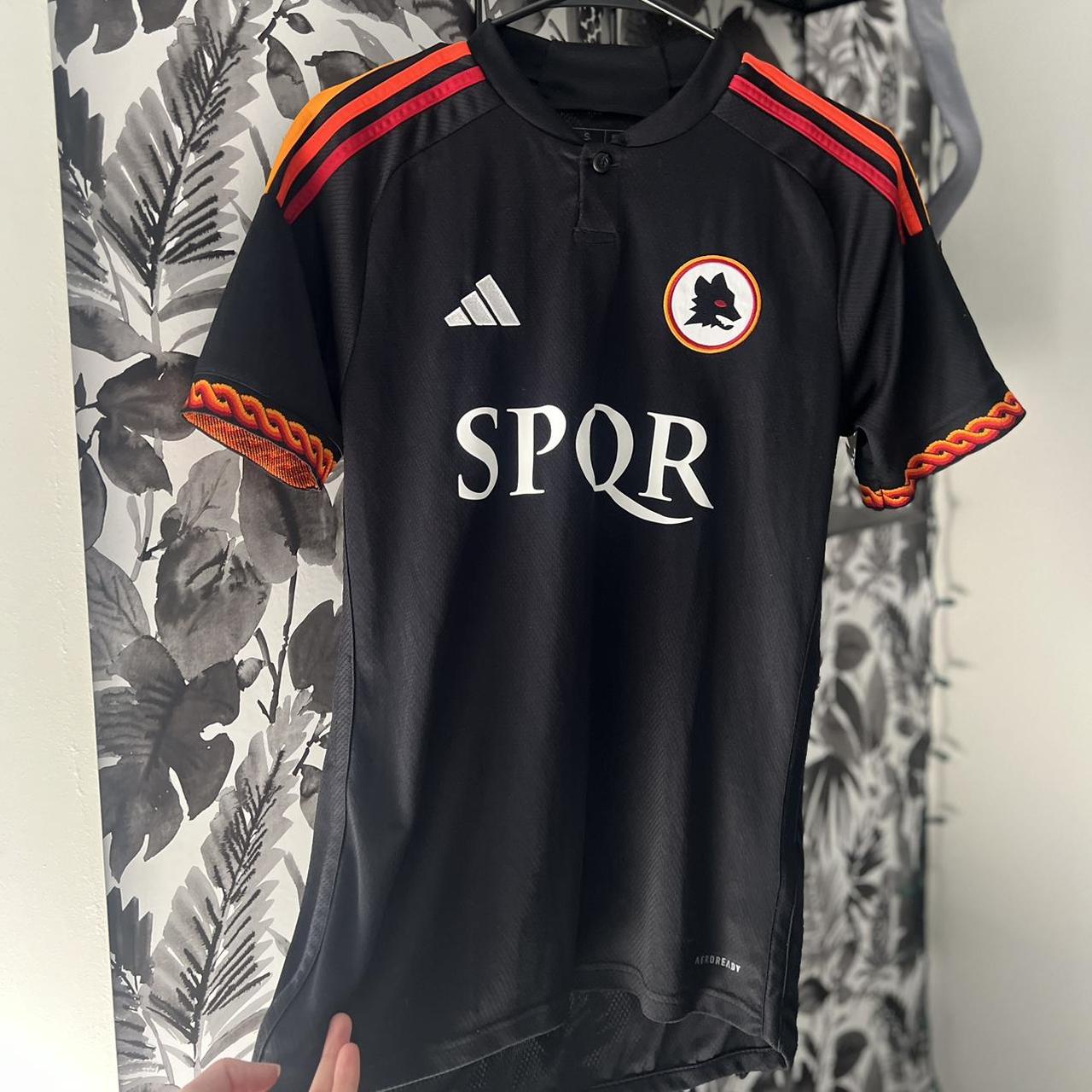 2023/24 AS Roma third jersey featuring Lupetto logo... Depop