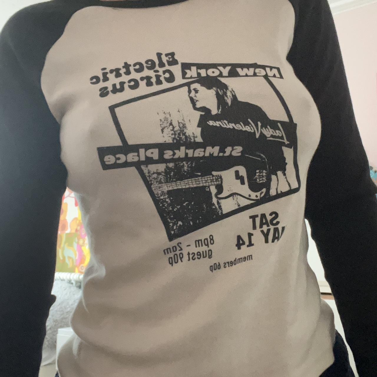 Brandy Melville vintage style long sleeve, one size... Depop