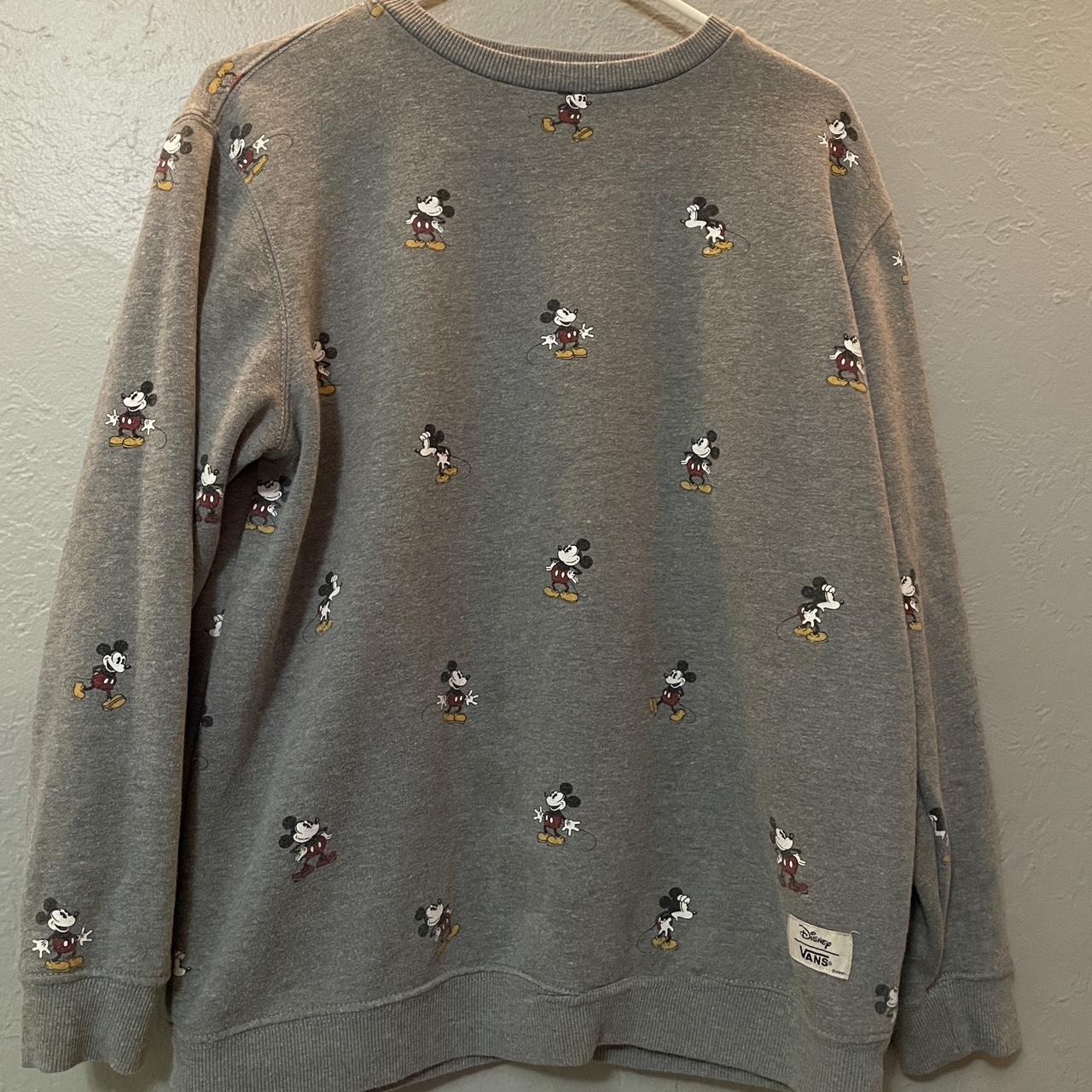 Vans mickey mouse hot sale crewneck sweatshirt