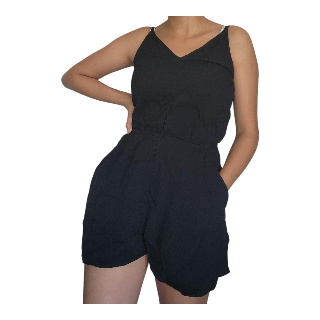 Black romper clearance h&m