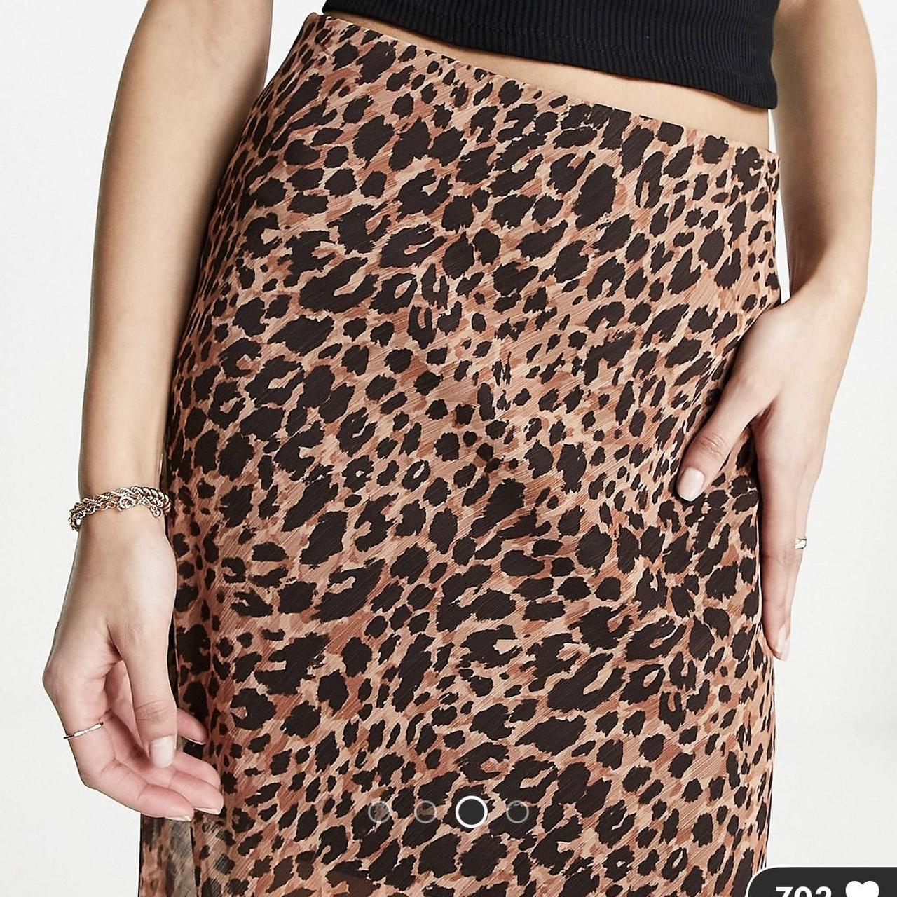 Leopard print shop skirt miss selfridge