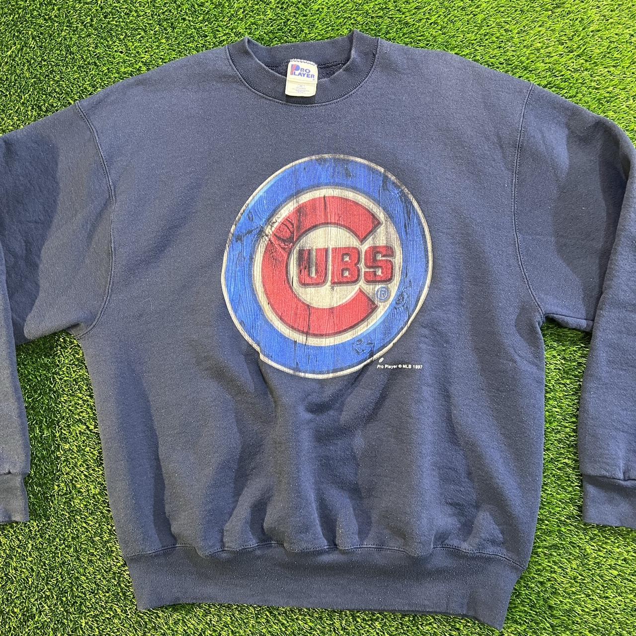 Vintage MLB - Chicago Cubs Crew Neck Sweatshirt 1997 Medium