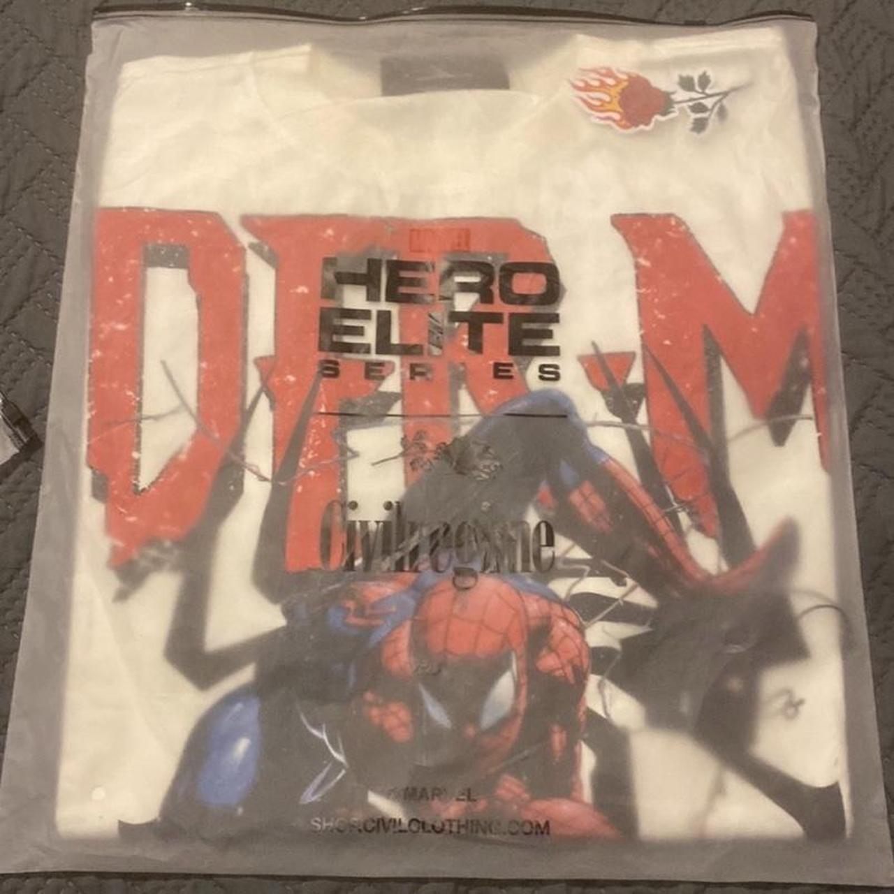 Civil Regime Tee SpiderMan release Size medium... Depop