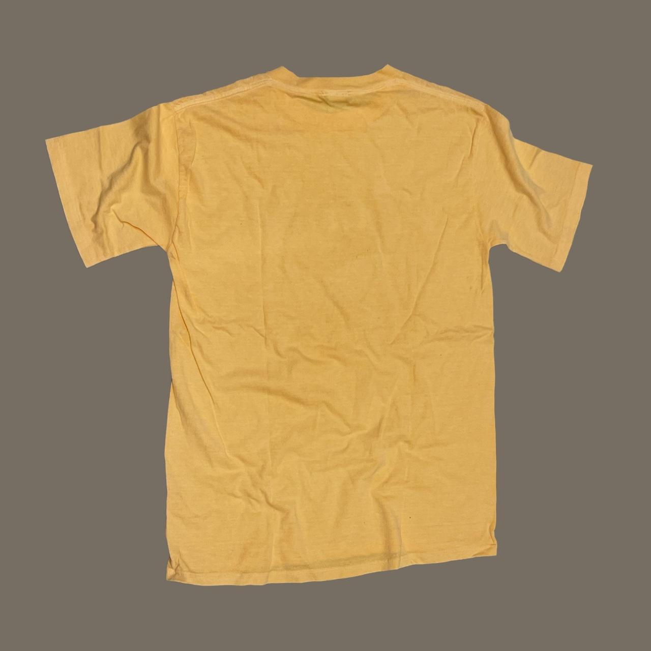 MVMT Men's Yellow and White T-shirt (2)
