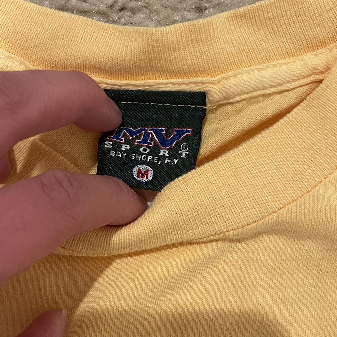 MVMT Men's Yellow and White T-shirt (3)
