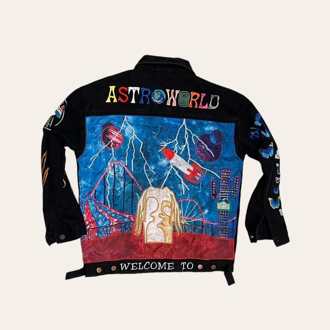 Travis Scott cheapest ASTROWORLD XL Denium Coat