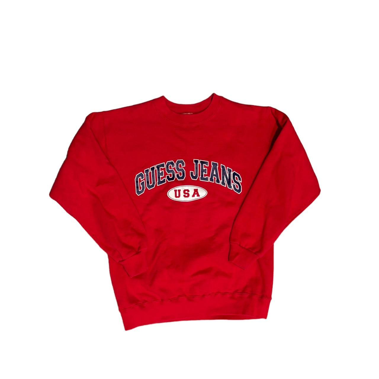 Vintage 90’s Guess Jeans USA made in USA sweater... Depop