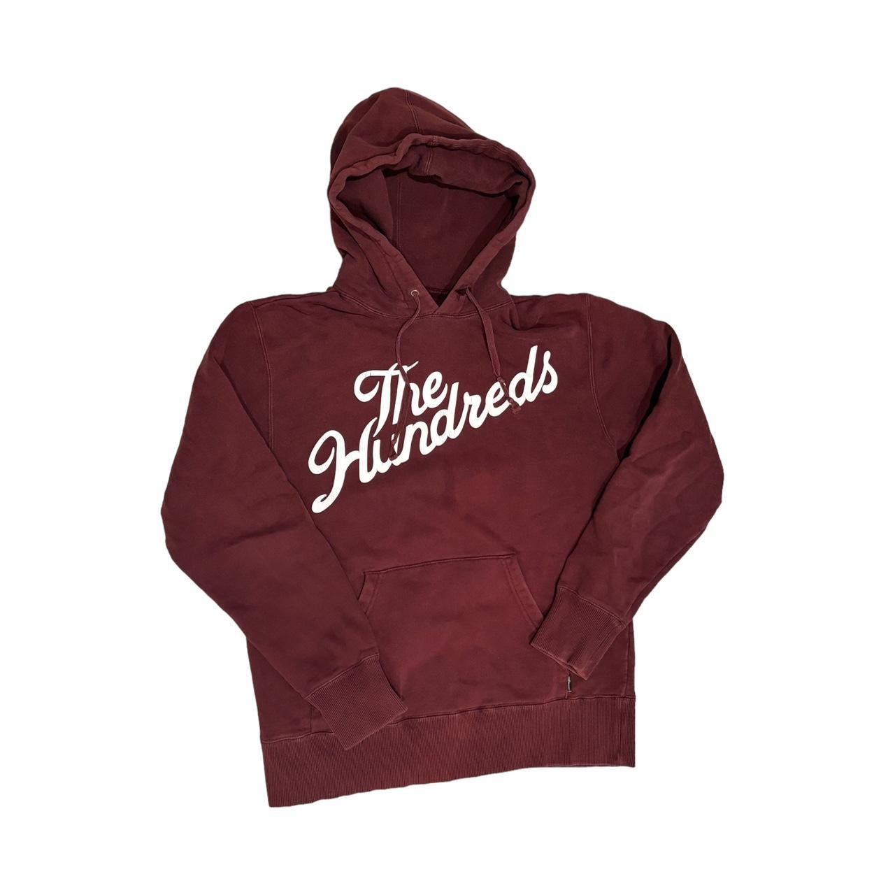 The Hundreds Burgundy Pullover popular Hoodie M