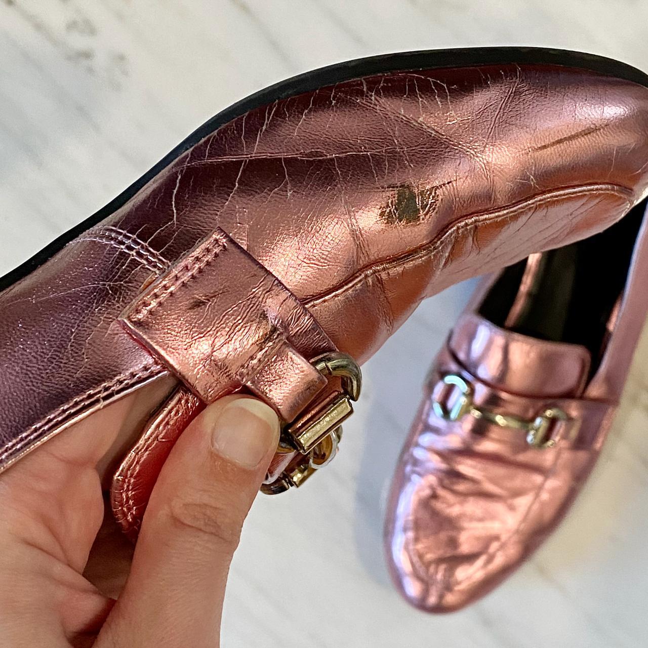 New look pink sales loafers