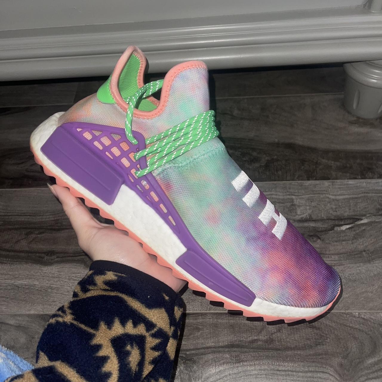 Adidas human race sales nmd pharrell holi festival