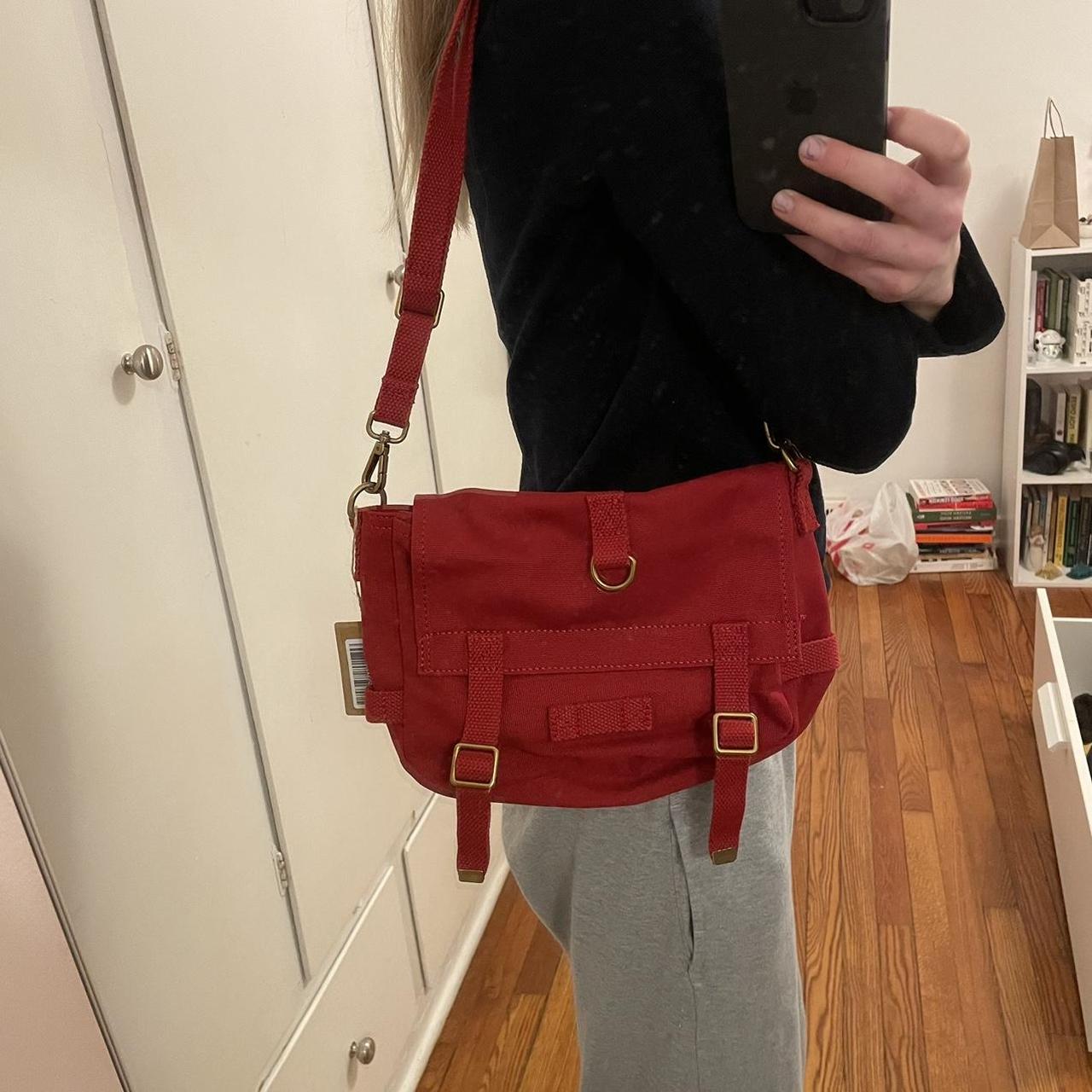 Brandy Melville Women's Red Bag Depop