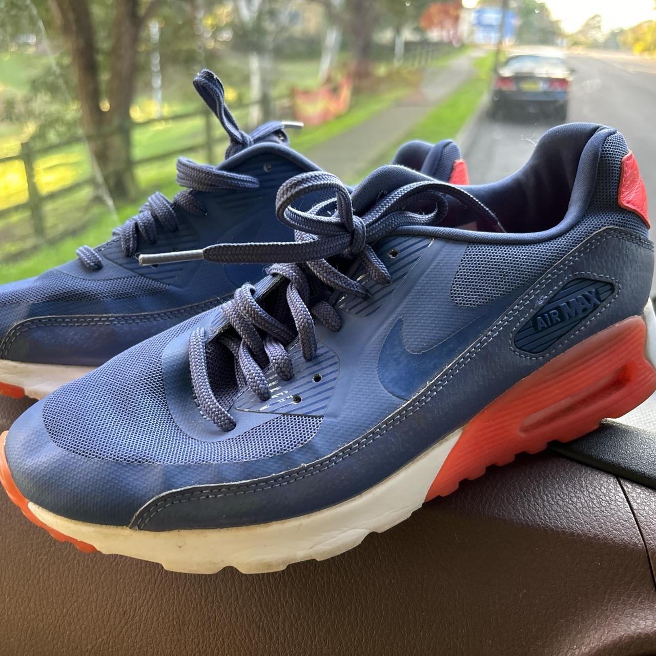 airmax 90 blue and orange