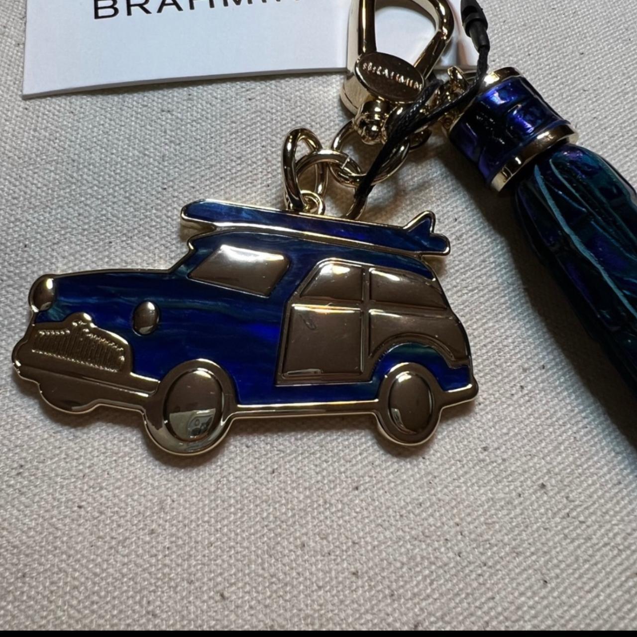 Brahmin shops Royalty Copa Car Tassel