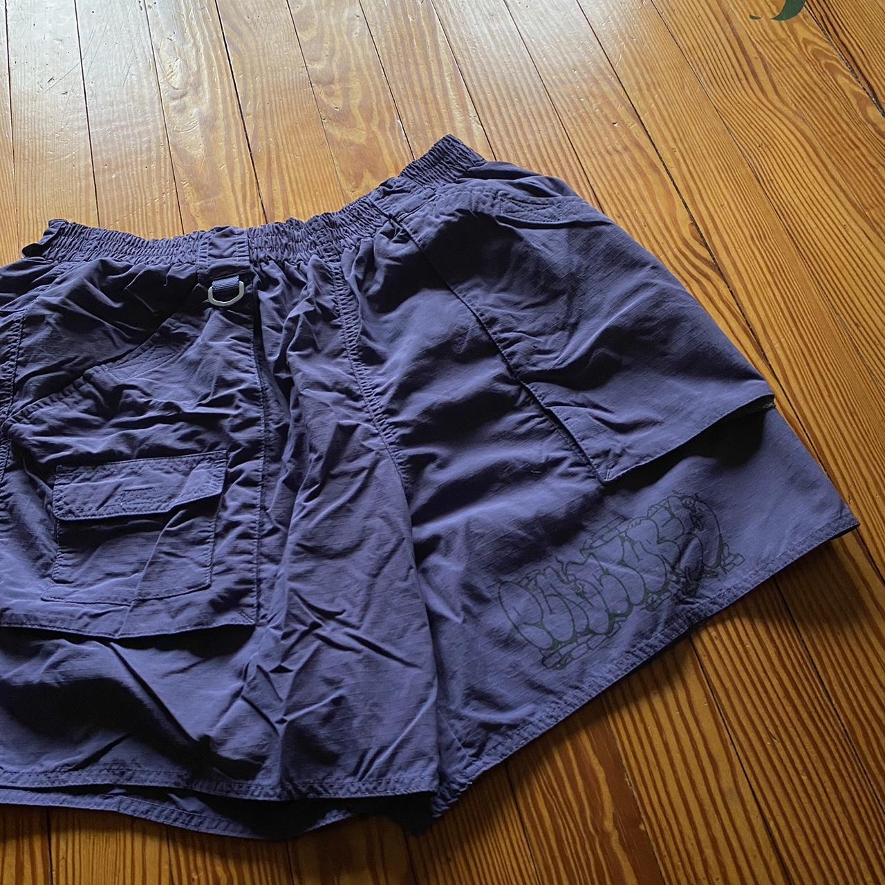 Lands' End Men's Purple Shorts Depop