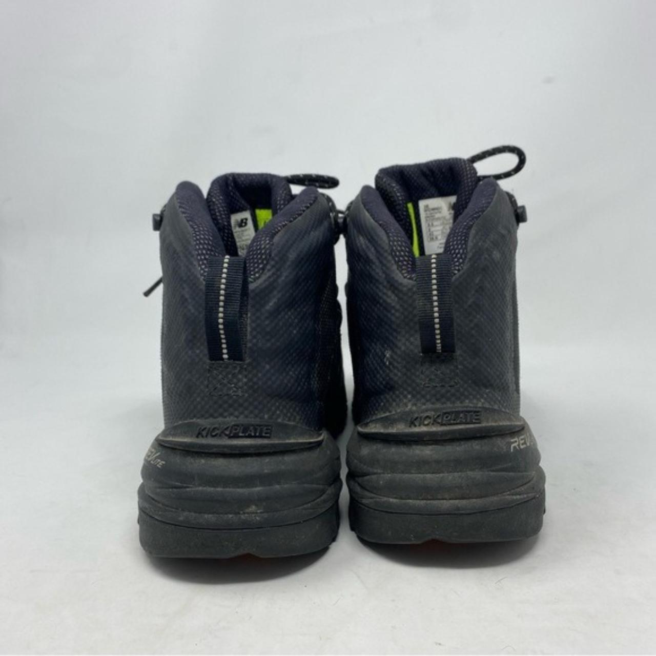 New Balance Men’s 989v1 Composite Toe Black Boots... - Depop