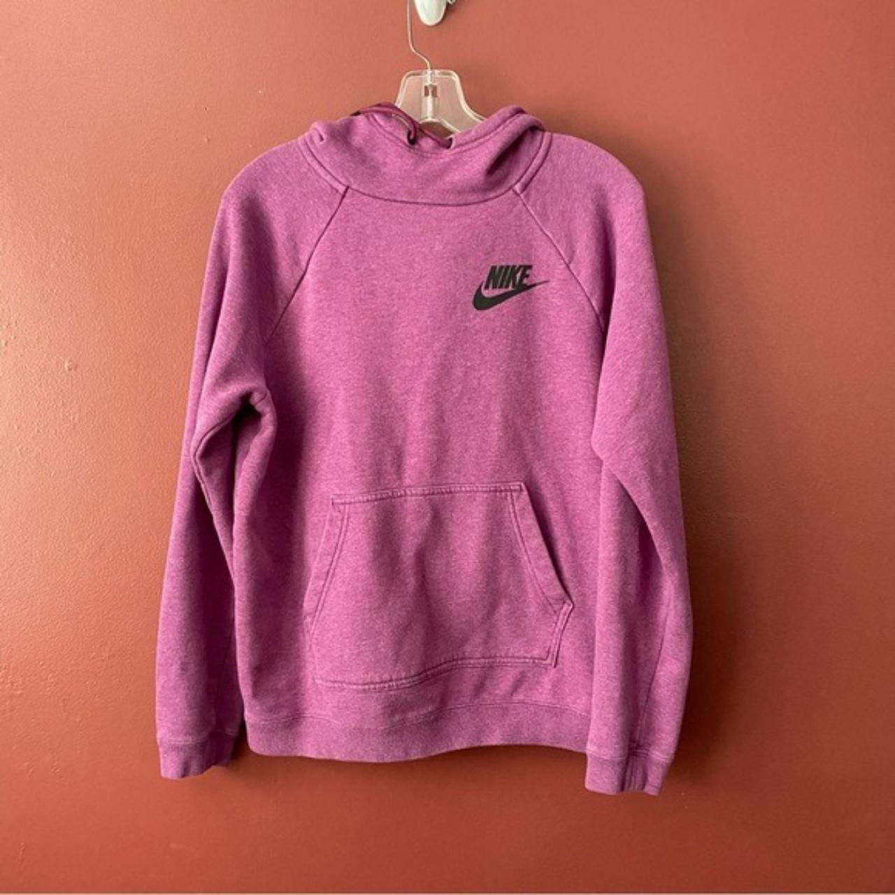 Nike hoodie women discount purple