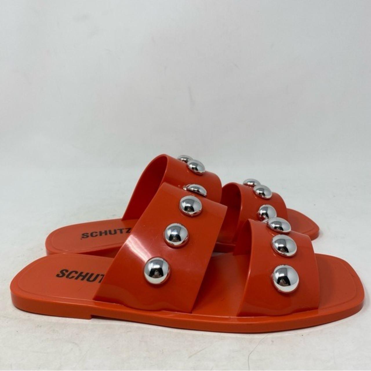 NEW Schutz Women's Lizzie Bright Orange Depop