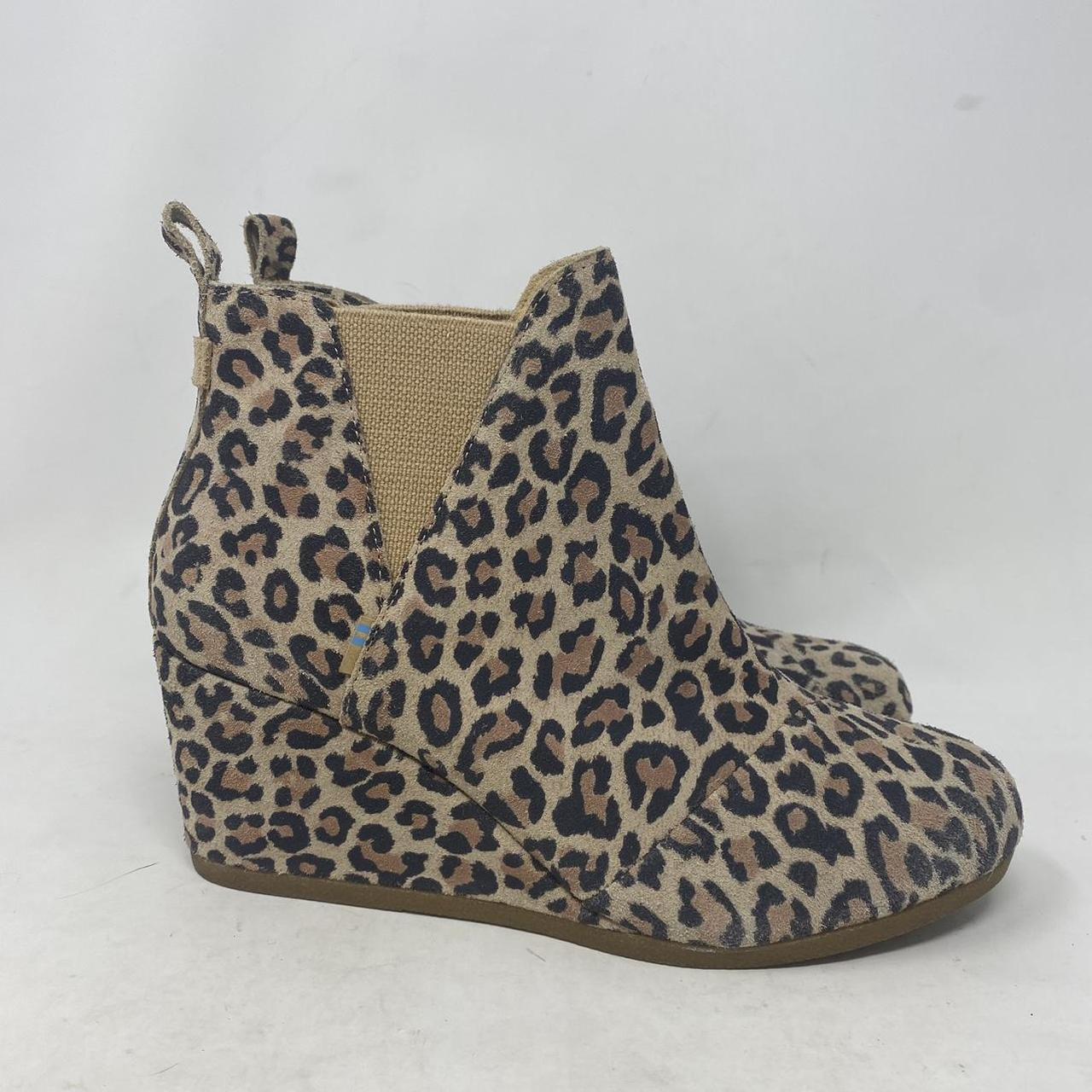 Toms leopard clearance boots