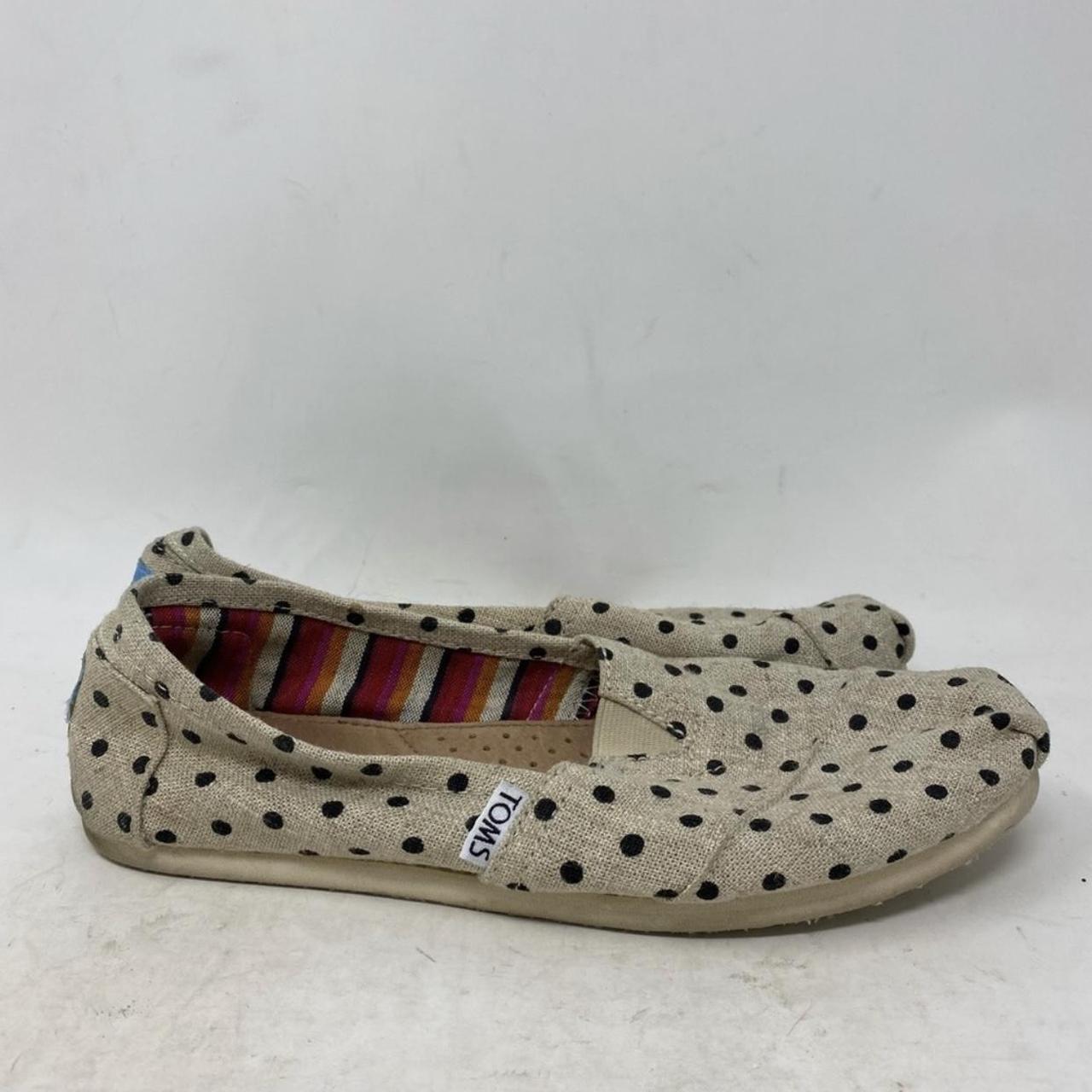 Toms shoes polka on sale dots