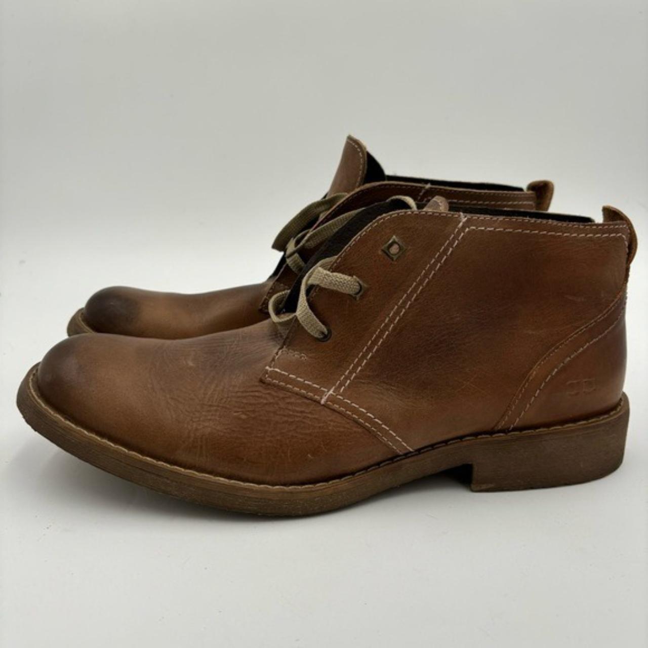 Bed Stu Men s 11.5 Brown Leather Draco Lace Up