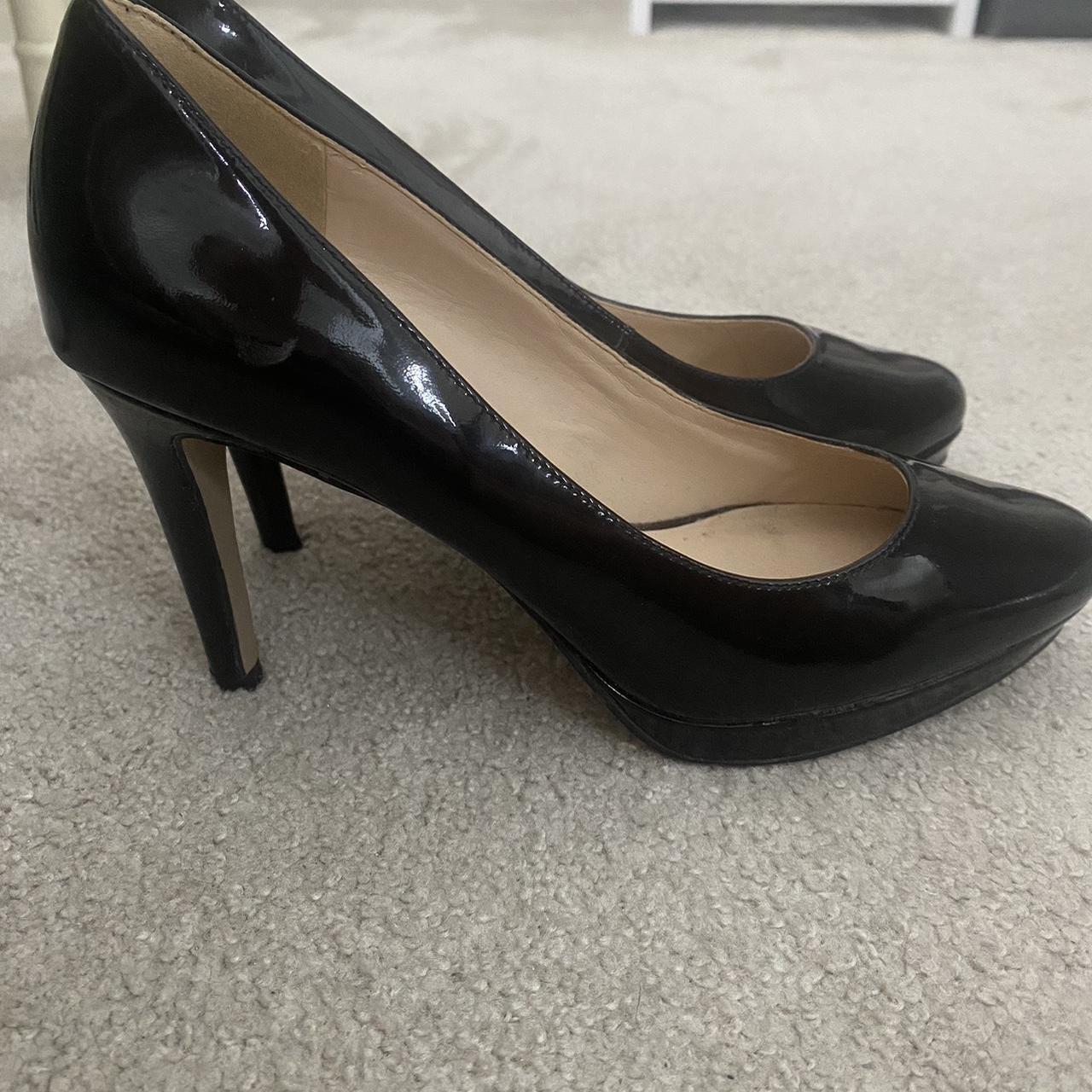 Nine West- Black heels Size 5 Good condition - Depop