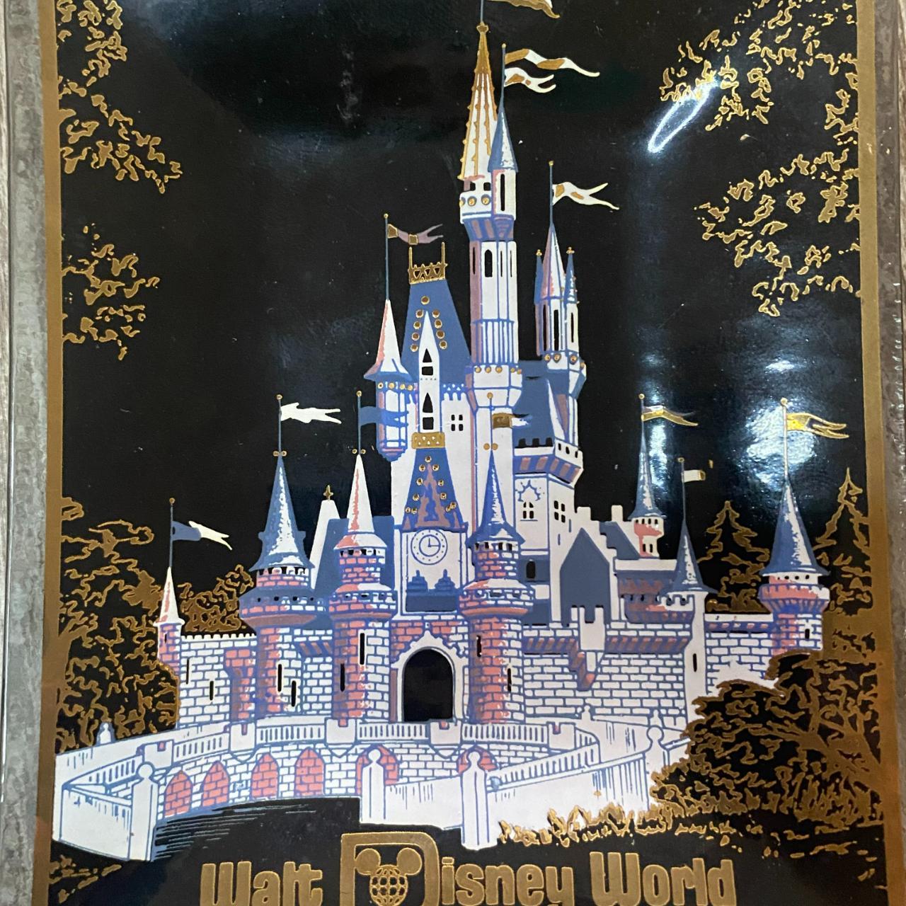 Walt Disney World Cinderella Castle Vintage Souvenir... - Depop