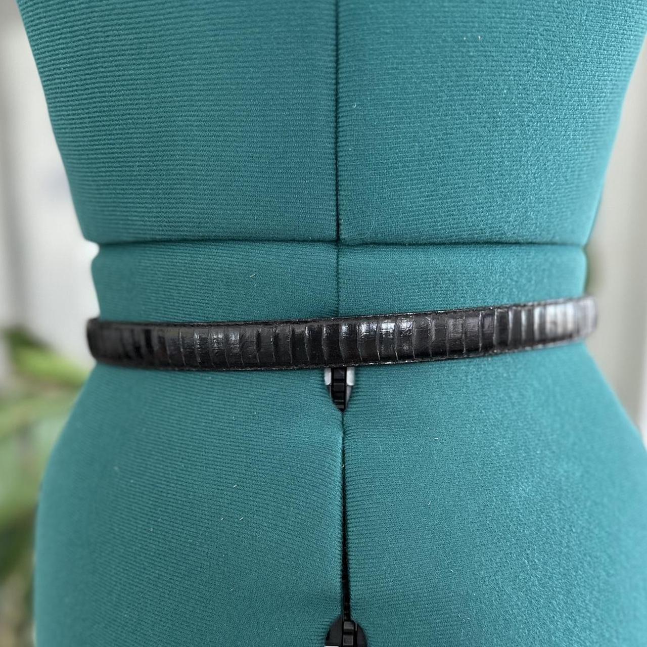 Women's Black Belt Depop