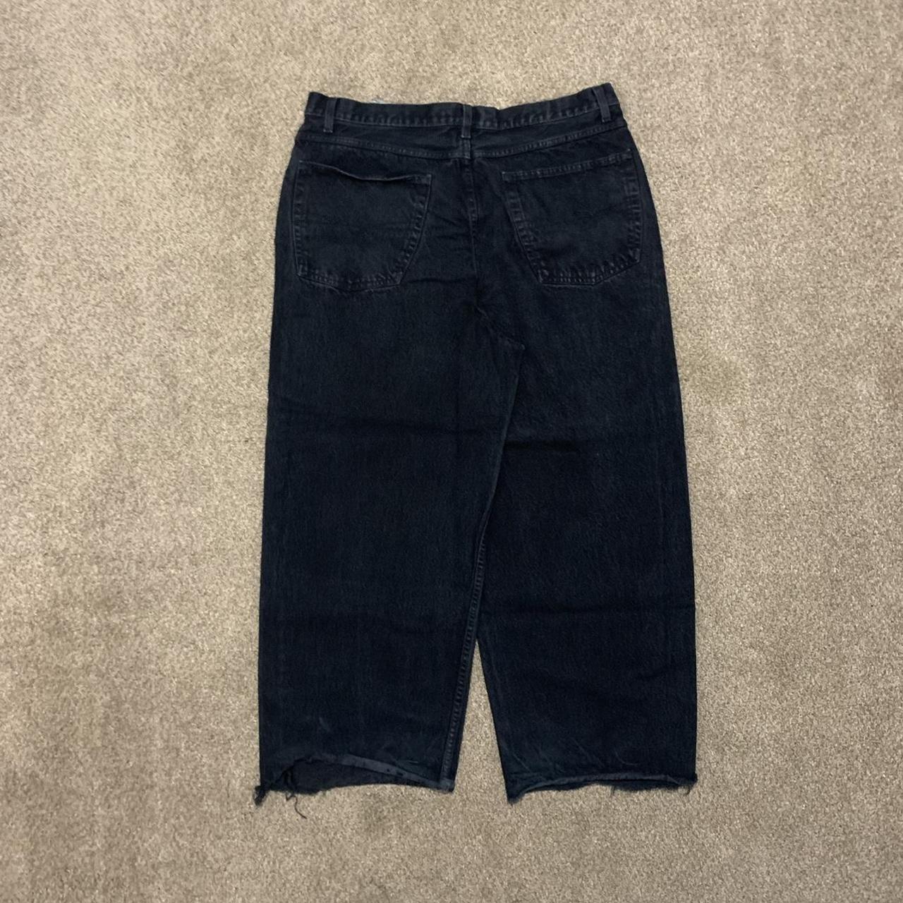 beyond baggy anchor blue jeans 42x27 - Depop