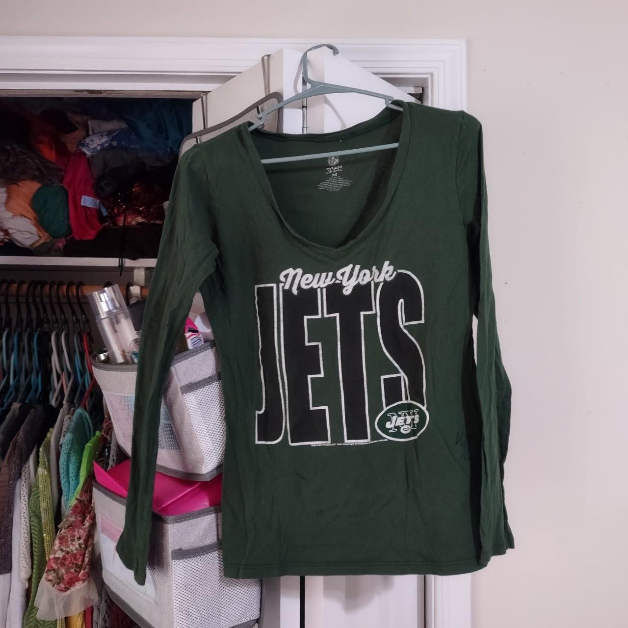 Pink NY Jets women's shirt. For breast cancer New - Depop