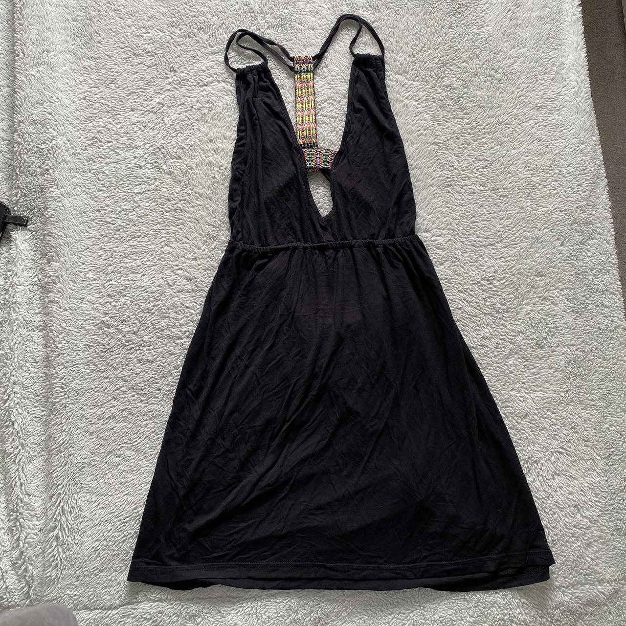 Calzedonia black beach dress Holiday dress Depop