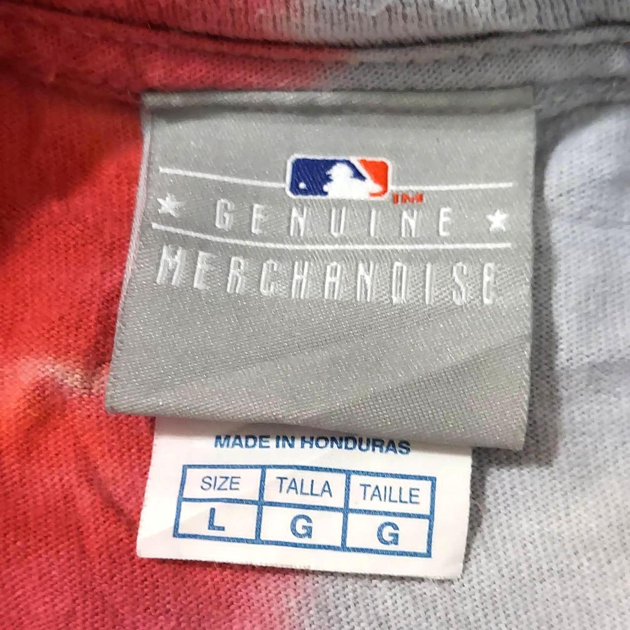 grey cincinnati reds shirt mlb genuine merchandise - Depop