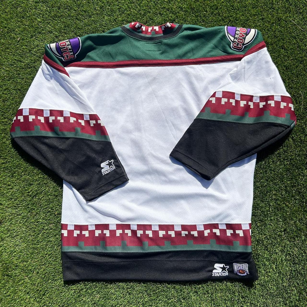 Vintage 90s Starter NHL Phoenix Coyotes Kachina - Depop