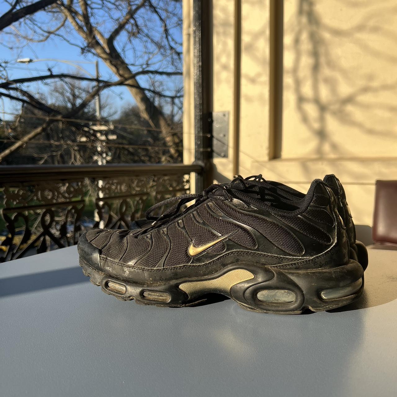 Black Nike TN’s (Airmax Tuned) - Depop