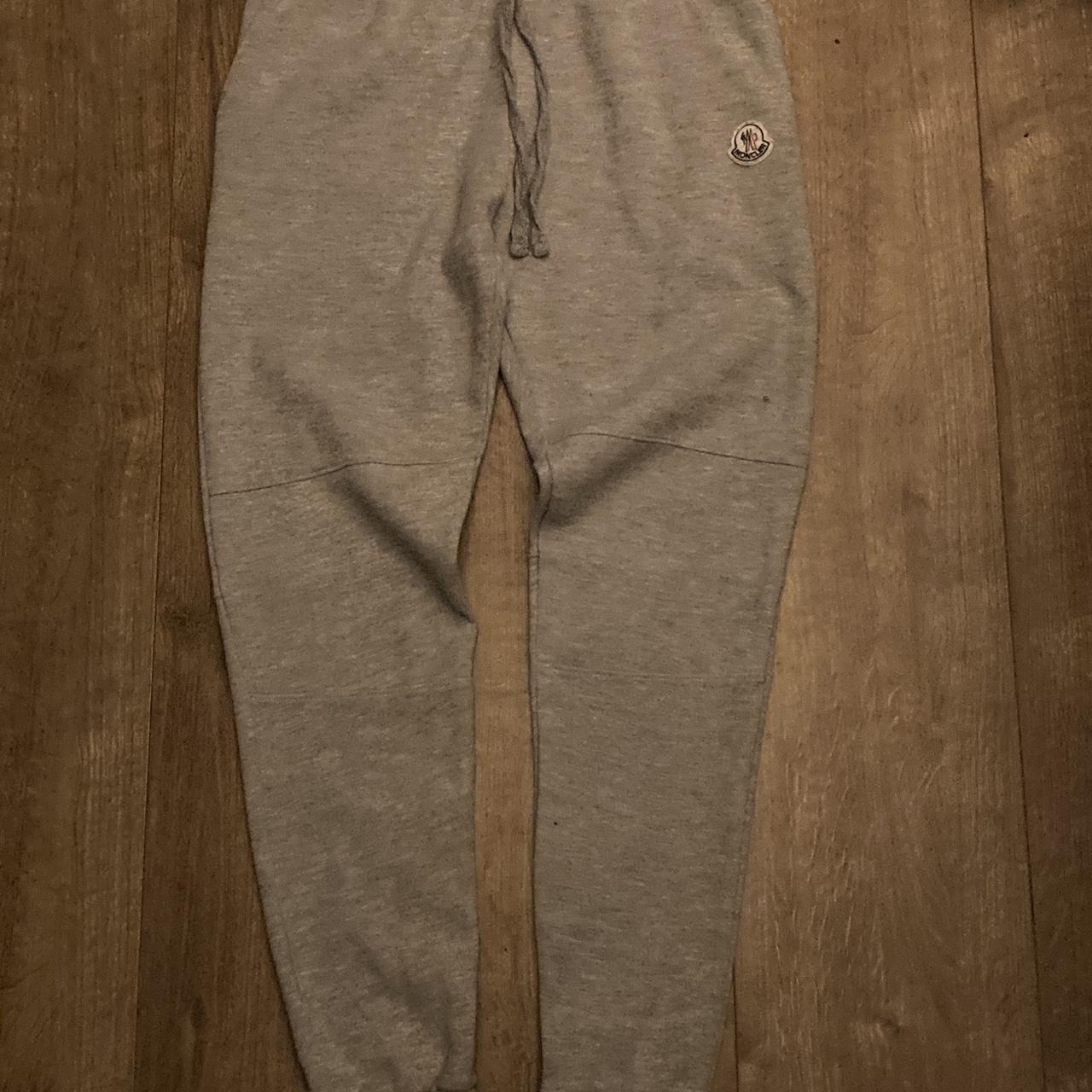 Moncler Men's Grey Joggers-tracksuits | Depop